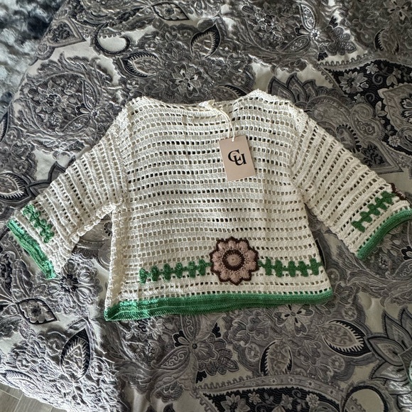 CHASING UNICORNS Sweet Dreams Floral Hand Crochet Set size Medium (NWT) - Picture 7 of 10